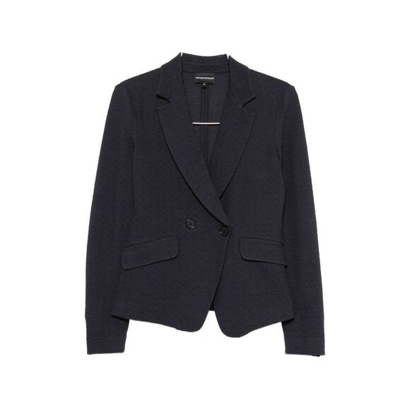 EMPORIO ARMANI Jackets & Blazers - Emporio Armani Women Cotton Single-Breasted Jacket